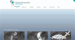 Desktop Screenshot of globalortho.com.au